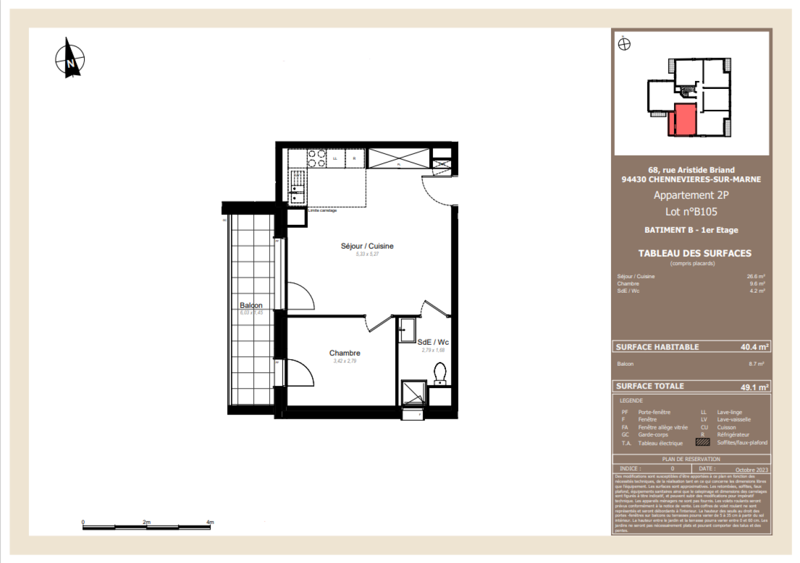 Image_1, Appartement, Chennevières-sur-Marne, ref :V10000955