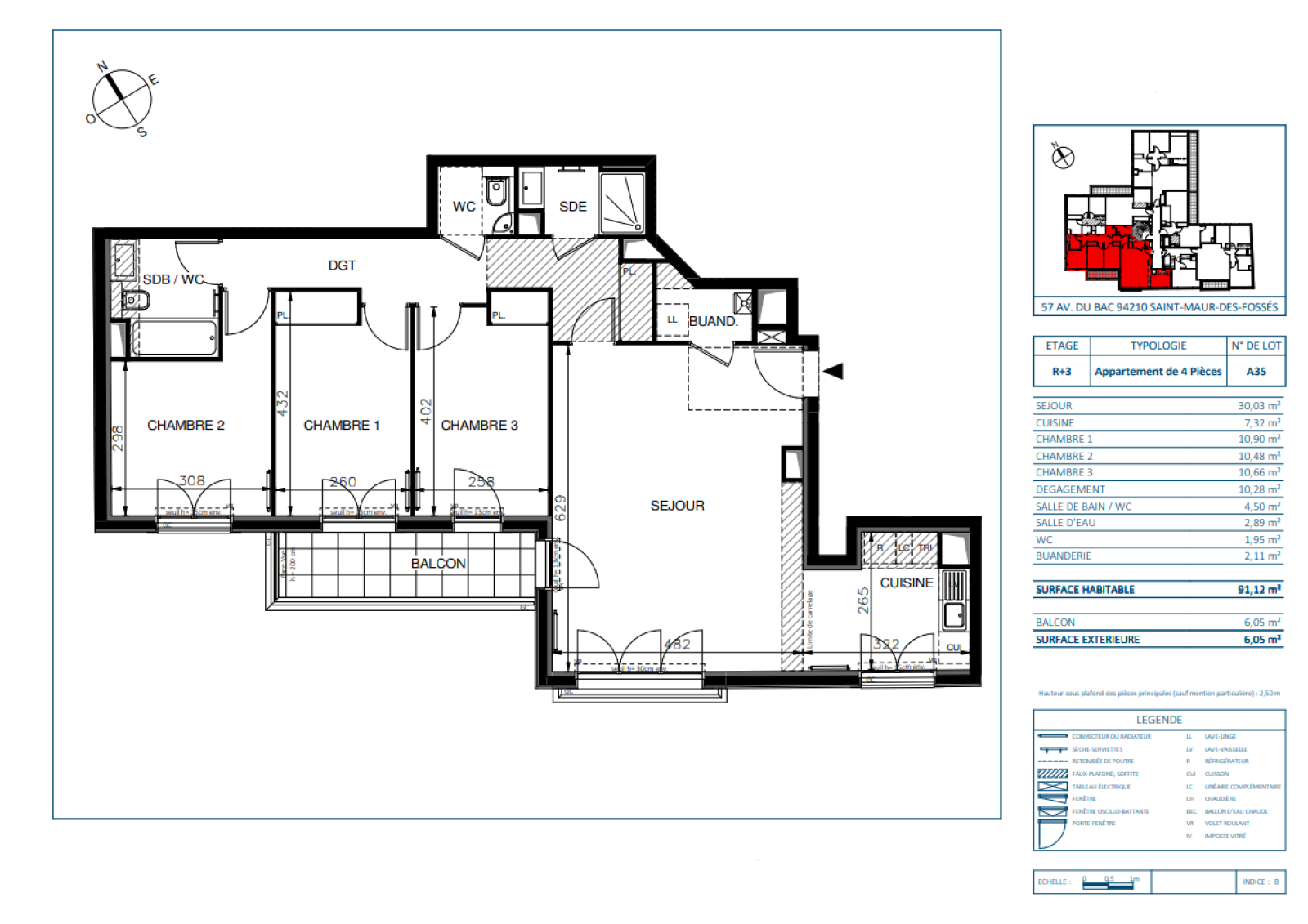 Image_1, Appartement, La Varenne Saint-Hilaire, ref :O10000948
